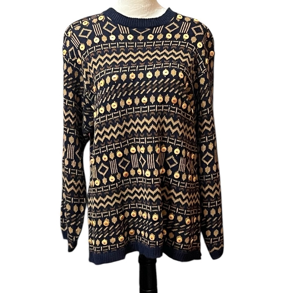 Robert Scott vintage women’s tunic sweater.